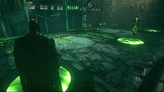 This trial is similar to the third one, because here you need to cooperate closely with Catwoman - Sixth Riddler trial | Batman Arkham Knight - Riddlers Revenge - Batman: Arkham Knight Game Guide & Walkthrough