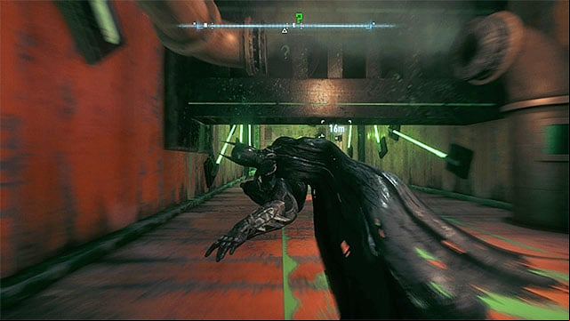 Perform the slide only after you spray and detonate the gel - Riddler trophies on Bleake Island (19-36) | Collectibles - Bleake Island - Collectibles - Bleake Island - Batman: Arkham Knight Game Guide & Walkthrough