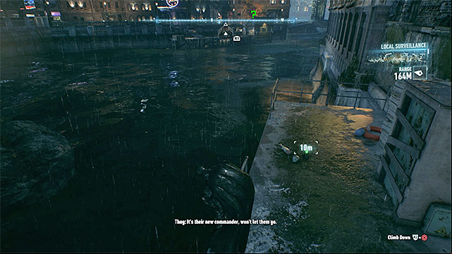 Look around for the trophy near the water - Riddler trophies on Founders Island (17-33) | Collectibles - Founders Island - Collectibles - Founders Island - Batman: Arkham Knight Game Guide & Walkthrough