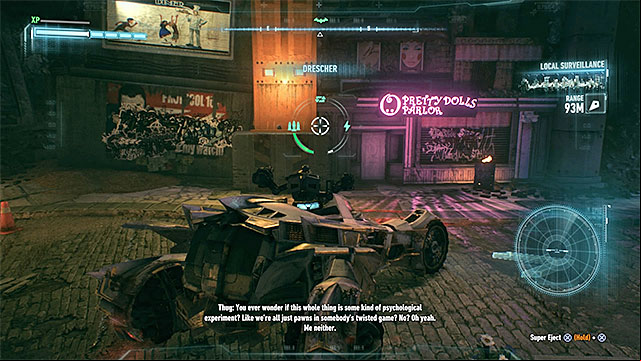 Required gadgets: explosive gel - Riddler trophies on Founders Island (17-33) | Collectibles - Founders Island - Collectibles - Founders Island - Batman: Arkham Knight Game Guide & Walkthrough