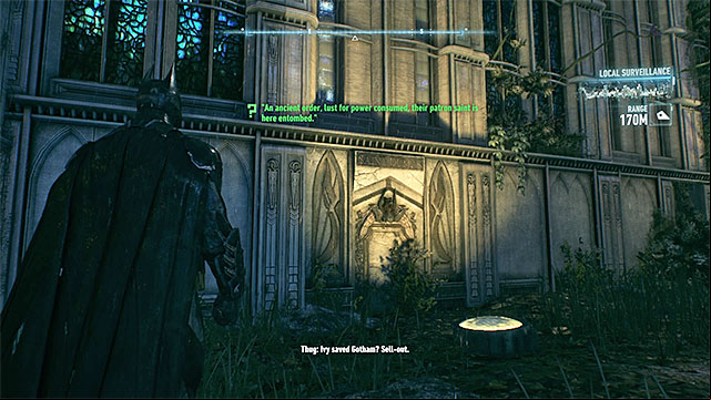 Examine all walls of the church - Riddles on Founders Island | Collectibles - Founders Island - Collectibles - Founders Island - Batman: Arkham Knight Game Guide & Walkthrough