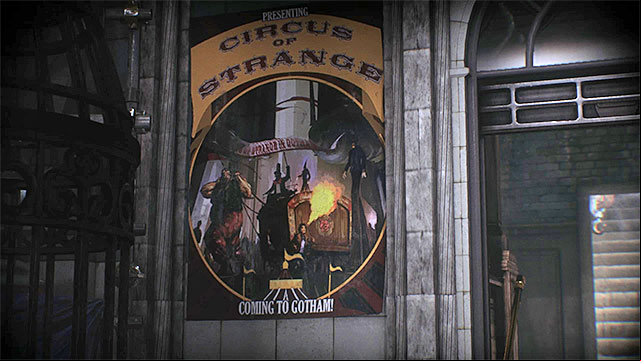You need to scan the poster on the wall - Riddles on Founders Island | Collectibles - Founders Island - Collectibles - Founders Island - Batman: Arkham Knight Game Guide & Walkthrough