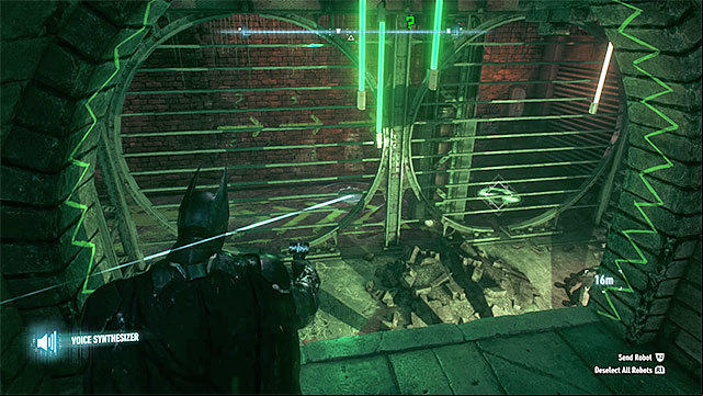 In the room you will find Riddlers robot - Riddler trophies on Miagani Island (1-19) | Collectibles - Miagani Island - Collectibles - Miagani Island - Batman: Arkham Knight Game Guide & Walkthrough
