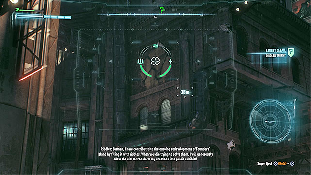 The wall that you must destroy - Riddler trophies on Miagani Island (1-19) | Collectibles - Miagani Island - Collectibles - Miagani Island - Batman: Arkham Knight Game Guide & Walkthrough