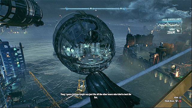 It is even easier to get on board the Beta airship - How to make it over to Stagg airships? | Collectibles - Stagg Airships - Collectibles - Stagg Airships - Batman: Arkham Knight Game Guide & Walkthrough