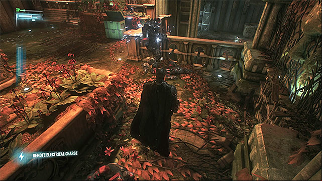 Attack the elite enemy after you use electric charge on him - Capture the Scarecrow | Main story | Batman Arkham Knight - Main story - Batman: Arkham Knight Game Guide & Walkthrough
