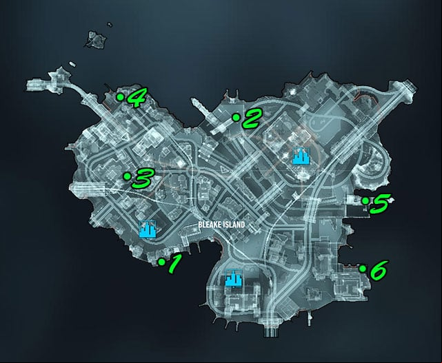 Point 1: Fireman Cannon - You must take care of a group of bandits standing at the back of the building at the water - The Line of Duty | Side missions (Most Wanted) | Batman Arkham Knight - Side missions (Most Wanted) - Batman: Arkham Knight Game Guide & Walkthrough