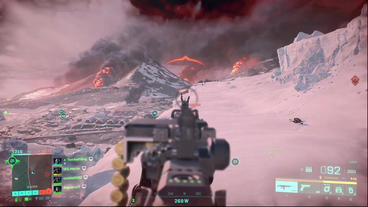 Zone C is hard to describe, as it is located at a narrow leading into the mountains, which is the easiest route for vehicles to enter Zone E - Battlefield 2042: Breakaway - map characteristics - Maps - Battlefield 2042 Guide