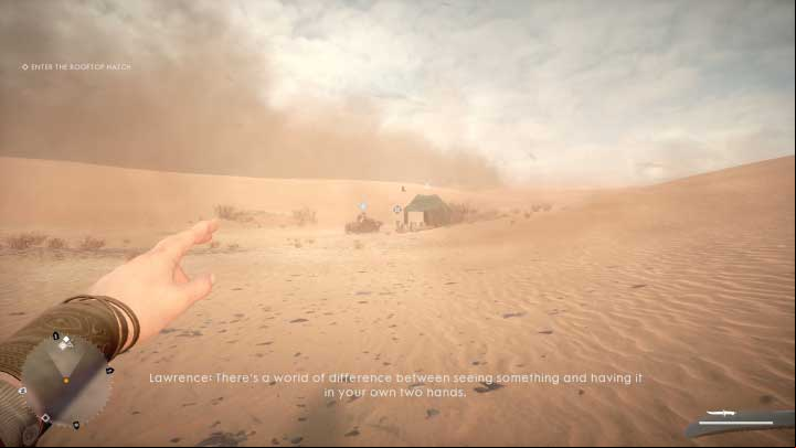 You can make the first mission easier by taking a tank - Nothing is Written | Walkthrough - Walkthrough - Battlefield 1 Game Guide