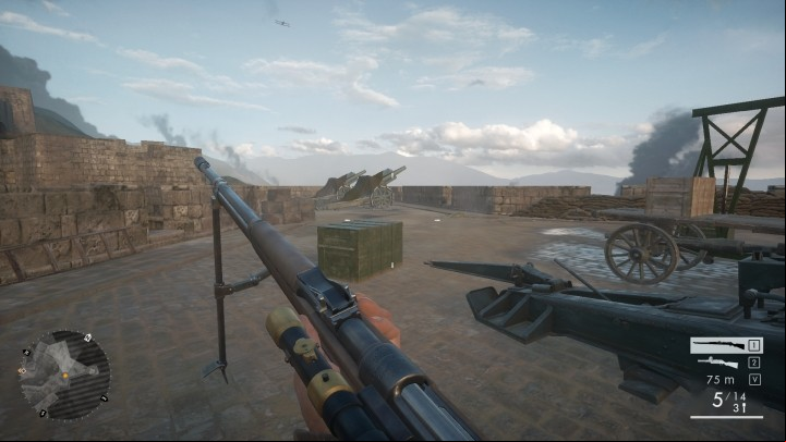 Go up the stairs on the left from the square and then turn left - The Runner | Field Manuals - Field Manuals - Battlefield 1 Game Guide