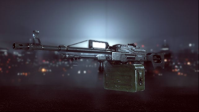 STATISTIC - Light Machine Guns - Weapons - Battlefield 4 - Game Guide and Walkthrough