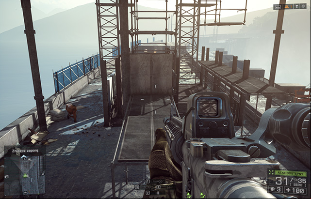 While on the dam, right before you enter the elevator, you will be able to go along the lower or the upper level - 6 - Tashgar (dog tags) - Hidden dog tags and weapons - Battlefield 4 - Game Guide and Walkthrough