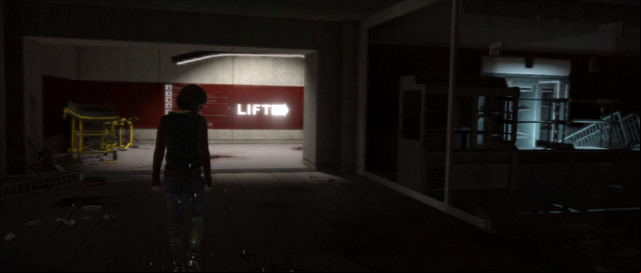 Go towards the lift at the end of the corridor - Condenser | Beyond - Walkthrough - Beyond Two Souls Guide