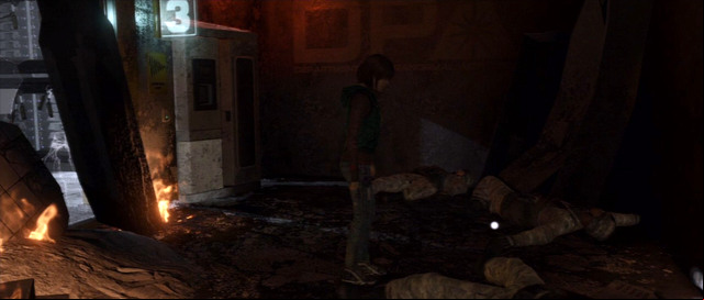Examine the next corpse - Condenser | Beyond - Walkthrough - Beyond Two Souls Guide