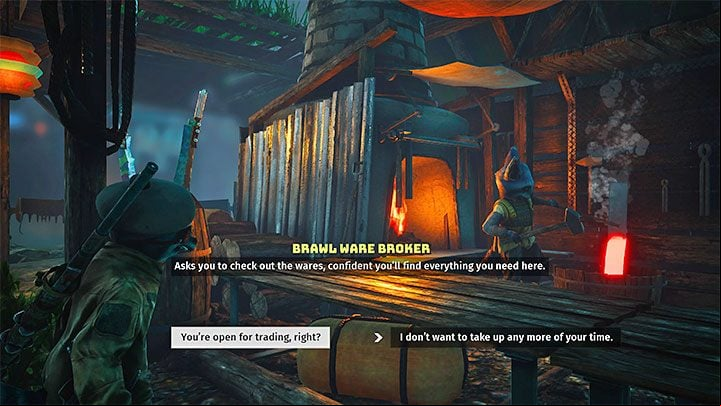 You can find merchants mainly in the villages and forts of friendly tribes - Biomutant: Merchants and various shops - Basics - Biomutant Guide