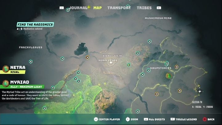 4 - Biomutant: Finding the Radionic - walkthrough - NPC quests - Biomutant Guide