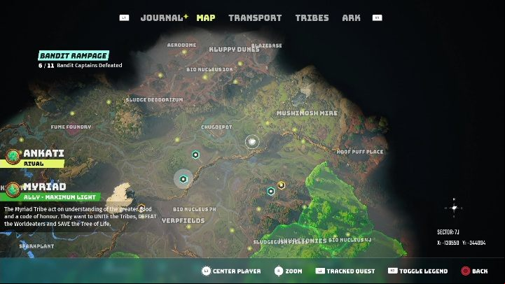 Location: Tissel's Camp - Biomutant: Captives - walkthrough - Exploration - Biomutant Guide