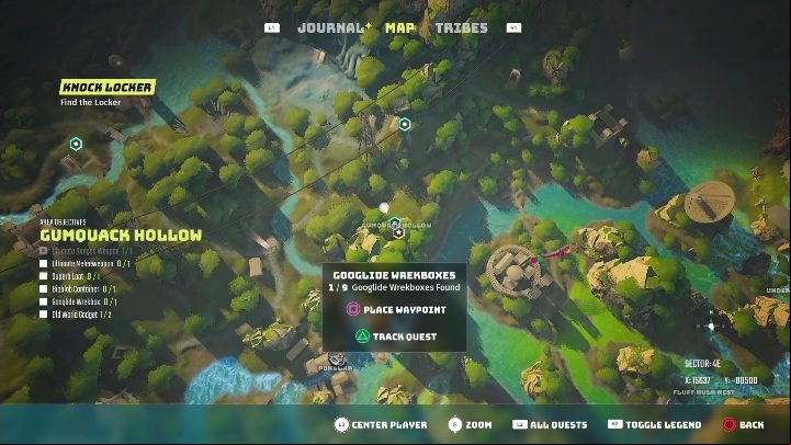 Location: Gumouack Hollow - Biomutant: Ultimate Weapons - list of all - Secrets & Collectibles - Biomutant Guide