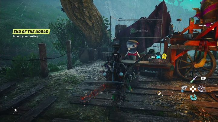 How to start: Talk to the man in Bullibull Glade - Biomutant: Jumble - walkthrough - NPC quests - Biomutant Guide