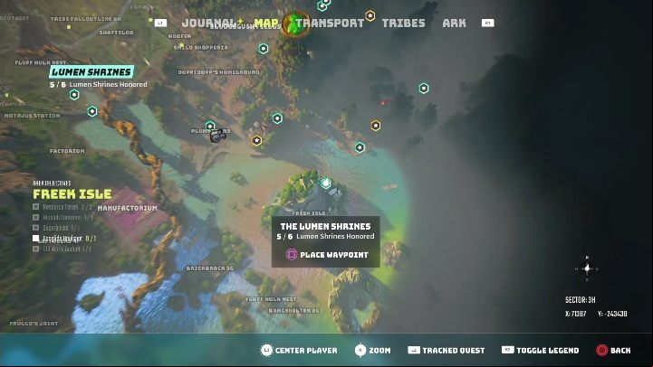 6 - Biomutant: Lumen Shrines - walkthrough - Exploration - Biomutant Guide