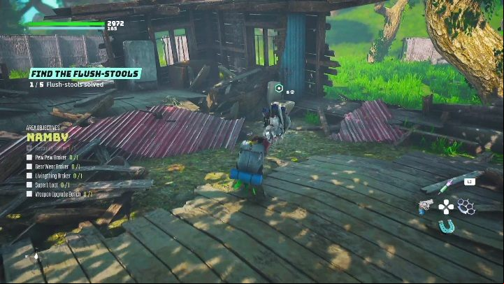 3 - Biomutant: Find the Flush-Stools - walkthrough - Exploration - Biomutant Guide