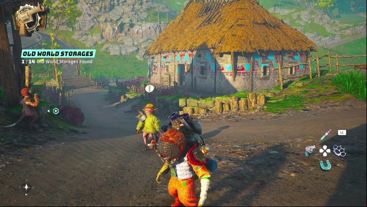 How to start: Talk to a man in Flibberdit - Biomutant: Find the Pling-Plong-Booth - walkthrough - NPC quests - Biomutant Guide