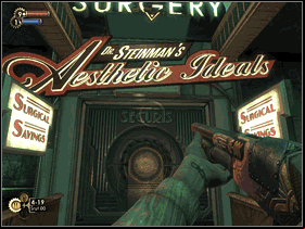 17-a Nitro Splicer blocks your way - Medical Pavillon (2) | Bioshock Walkthrough - Walkthrough - Bioshock Game Guide
