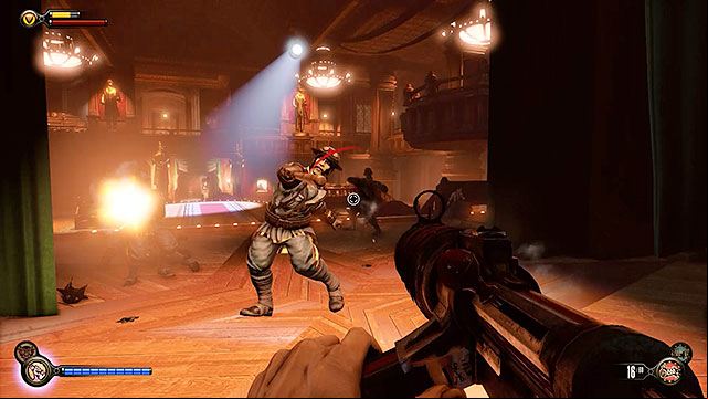 Once youve opened the tear youll find yourself in one of the many alternative realities youre yet to discover - Return to the gunsmiths workshop part 1 | Chapter 18 - The Good Time Club - Chapter 18 - The Good Time Club - BioShock Infinite Guide