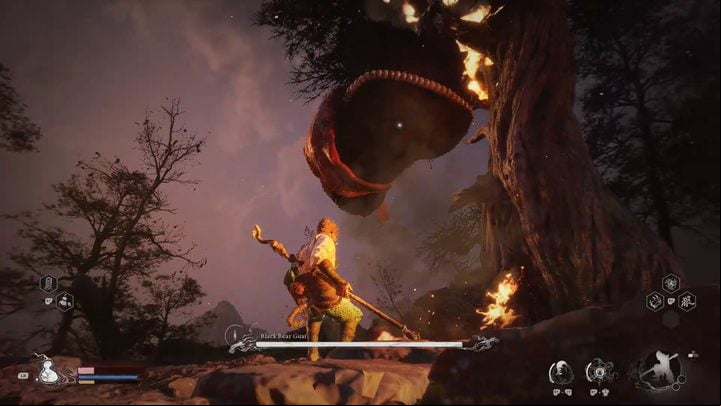 2 - Black Myth Wukong: How to defeat the boss Black Bear Guai? - Chapter 1 - Black Myth Wukong Guide