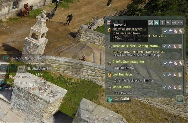 Quest log - Quests - Game mechanics - Black Desert Online - Game Guide and Walkthrough