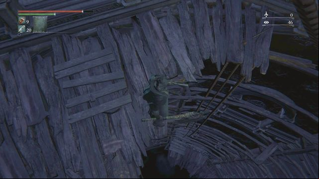You find the first fragment at the Abandoned Old Workshop - Umbilical Cord fragments in Bloodborne - Advanced gameplay - Bloodborne Game Guide & Walkthrough