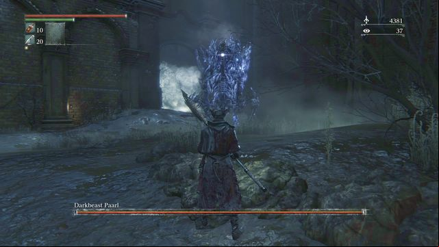 Darkbeast Paarl is one of optional bosses. - Darkbeast Paarl | Boss Fights - Boss Fights - Bloodborne Game Guide & Walkthrough