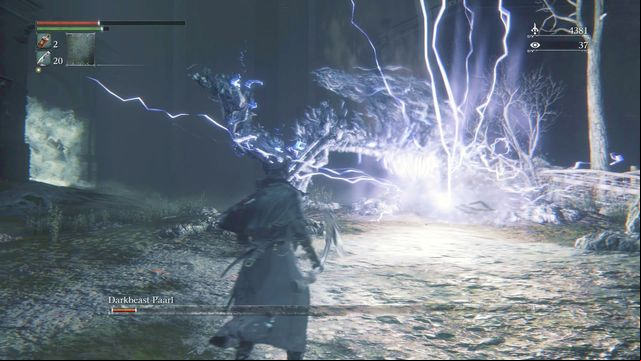Explosion deals very large damage on large territory. - Darkbeast Paarl | Boss Fights - Boss Fights - Bloodborne Game Guide & Walkthrough