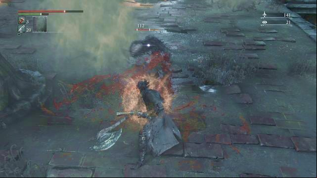 To regain your Hit Points you have to act quick - Regaining in Bloodborne - Basics - Bloodborne Game Guide & Walkthrough