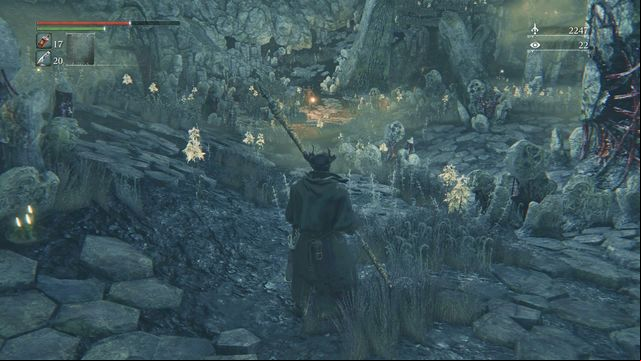 Place where hunters will attack you. - Nightmare Frontier | Walkthrough - Walkthrough - Bloodborne Game Guide & Walkthrough