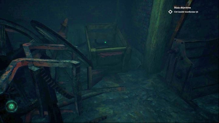 Location of the ratchet device. - Chapter 2 - Darkwater Port | Call of Cthulhu Walkthrough - Walkthrough - Call of Cthulhu Guide