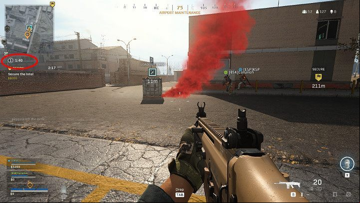 The image above shows a loadout that was purchased by the team - Warzone: Teamwork - Basics - Warzone Guide