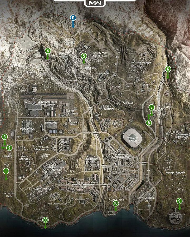 As we mentioned earlier, to open ordinary bunkers in Call of Duty Warzone the player will need a special Red Access Card - Warzone: Bunkers - locations, prizes, hot to open? - Appendix - Warzone Guide