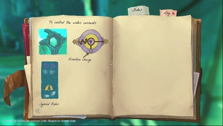 This symbol is located at the bottom of the first column - Call of the Sea: Lowering the water level - Puzzle, Chapter 5 - Chapter 5 - Call of the Sea Guide