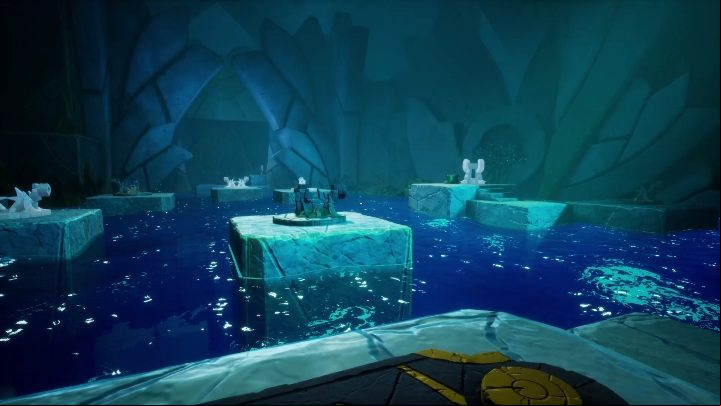 You can set the path using two mechanisms - Call of the Sea: Stone age - puzzle, Chapter 6 - Chapter 6 - Call of the Sea Guide