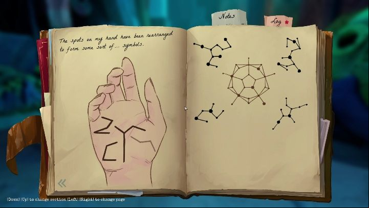 You'll find this symbol behind the water tank, behind the third door - Call of the Sea: Chapter 6, Fhalgofn - notes - Notes - Call of the Sea Guide