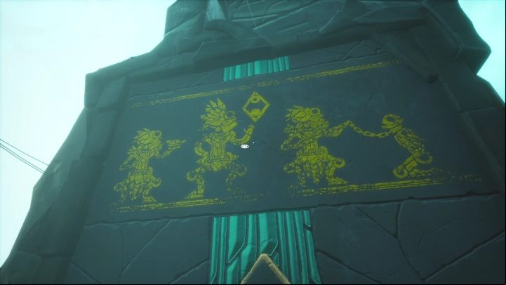 Chapter: 4 - Quite a Show - Call of the Sea: Chapter 4, Quite a Show - wall paintings - Wall paintings - Call of the Sea Guide