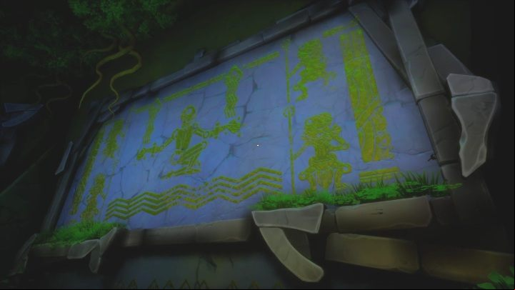 Chapter: 4 - Quite a Show - Call of the Sea: Chapter 4, Quite a Show - wall paintings - Wall paintings - Call of the Sea Guide