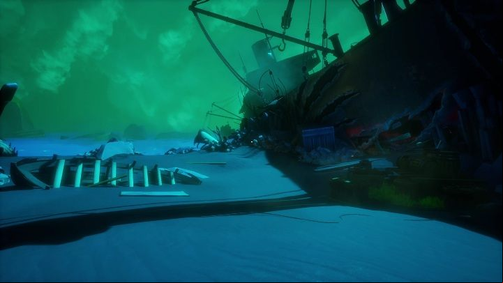 Before any activities in this area, it is worth checking the shipwreck first - Call of the Sea: Electicity - puzzle, Chapter 3 - Chapter 3 - Call of the Sea Guide