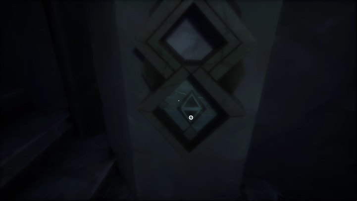You can rearrange the symbols in any order, as long as the correct ones are at the top - Call of the Sea: Opening the age - puzzle, Chapter 3 - Chapter 3 - Call of the Sea Guide