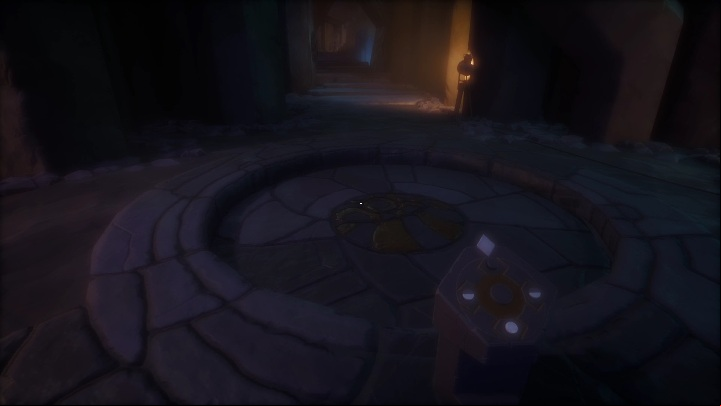 In the end, you have to close the hole in the ground - you will do it by clicking on the rock standing in front of the circle - Call of the Sea: Opening the age - puzzle, Chapter 3 - Chapter 3 - Call of the Sea Guide