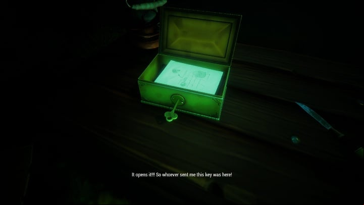 The clue in the metal box is both a note and a journal entry - Call of the Sea: Chapter 1, 74 Miles East of Otaheité - all journal entries - Journal entries - Call of the Sea Guide