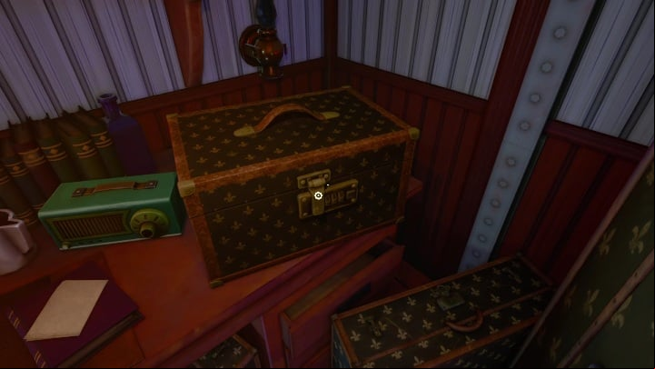 The suitcase is on the desk in the right corner of the cabin - Call of the Sea: Suitcase code - puzzle, Prologue - Prologue - Call of the Sea Guide