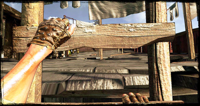 Go down the ladder - Episode 8 - They Call Me Bounty Hunter - Walkthrough - Call of Juarez: Gunslinger - Game Guide and Walkthrough