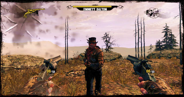 One of the Daltons will be waiting for you there, and he's the boss in this episode - Episode 8 - They Call Me Bounty Hunter - Walkthrough - Call of Juarez: Gunslinger - Game Guide and Walkthrough